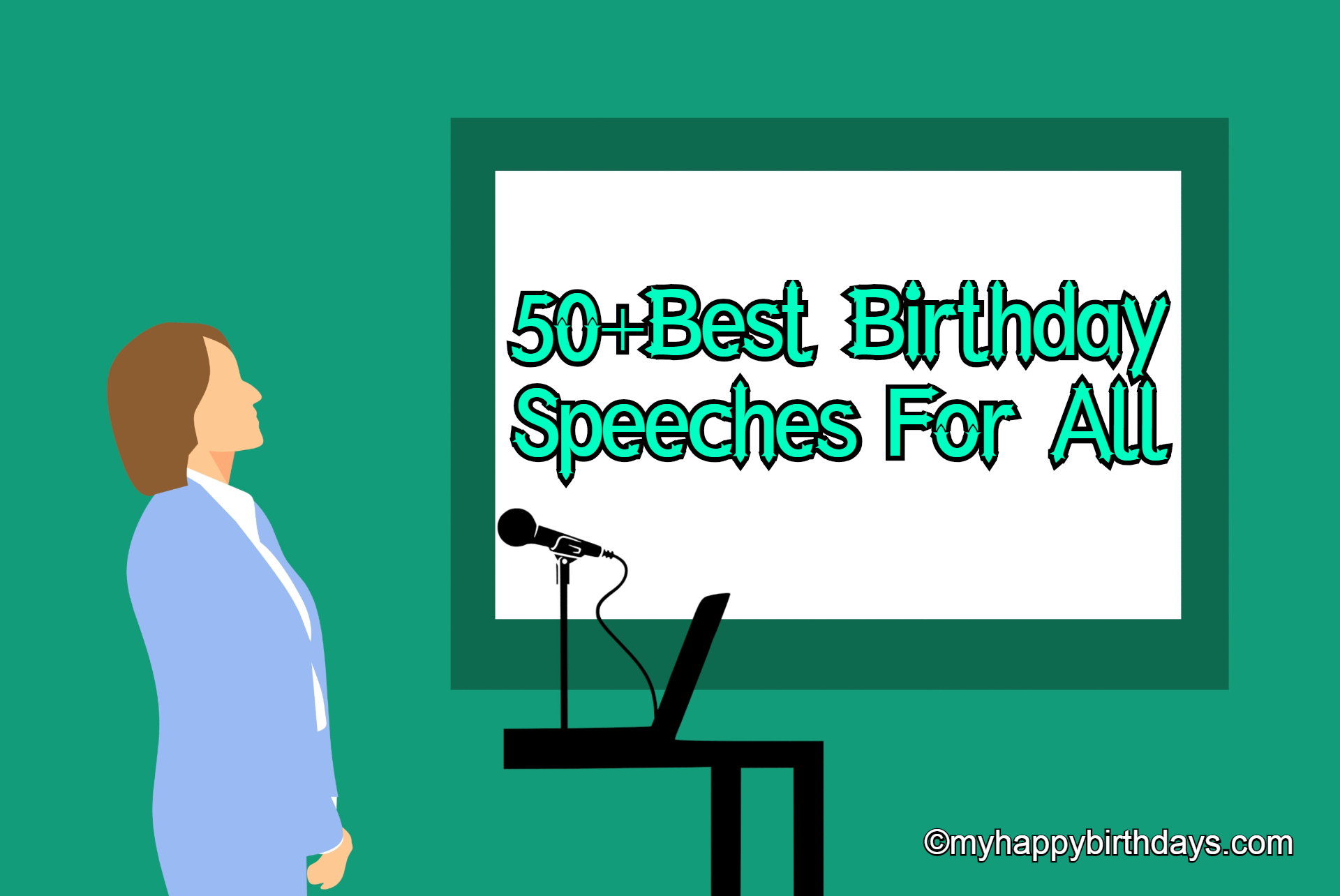 give a birthday speech