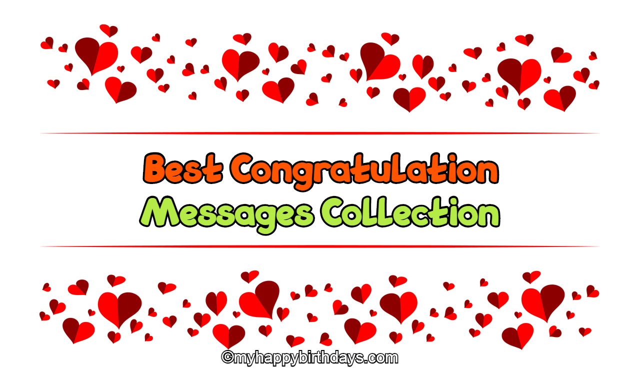 Congratulatory Messages Wishes Quotes To Share On The - vrogue.co