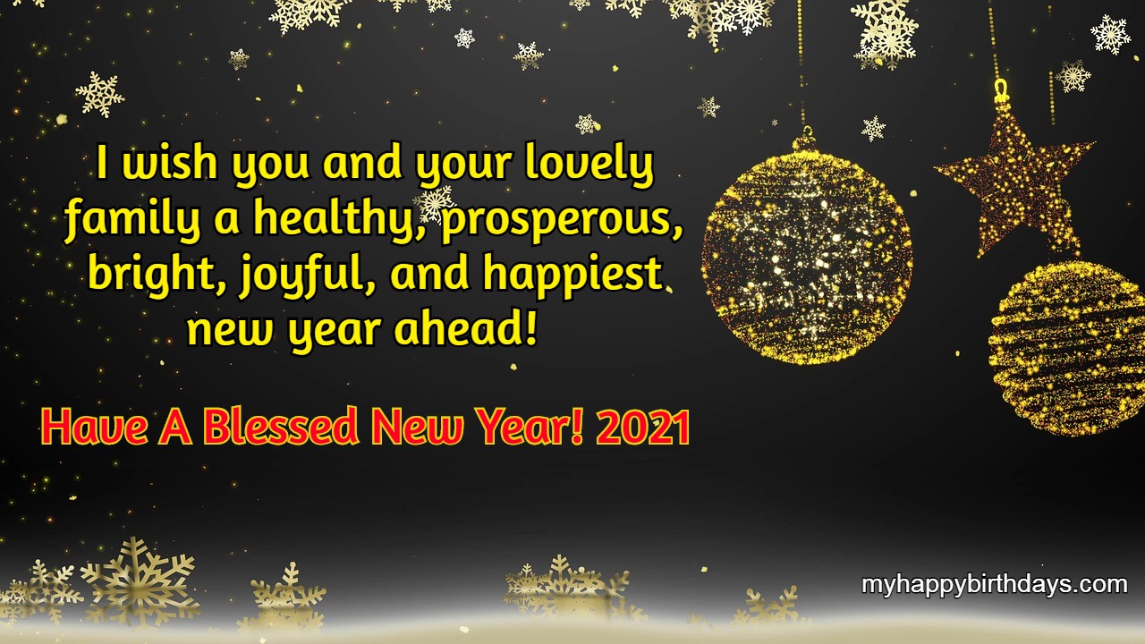 100+ Happy New Year Wishes For Friends And Family | Images 2022