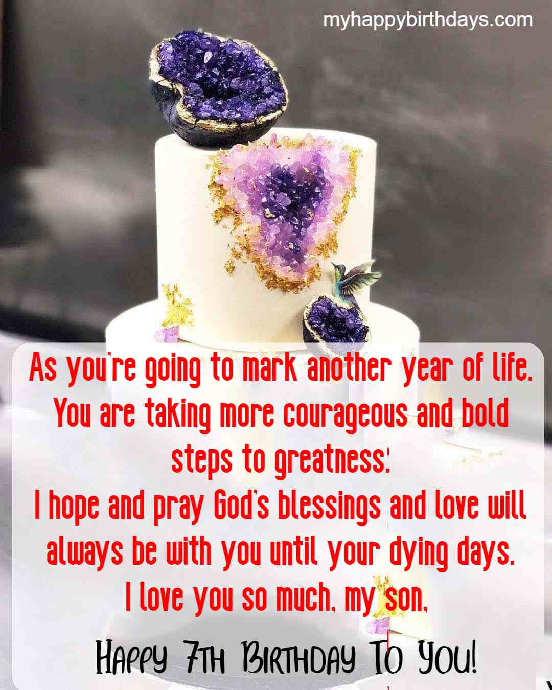 77 Best Happy 7th Birthday Wishes Messages Quotes Images