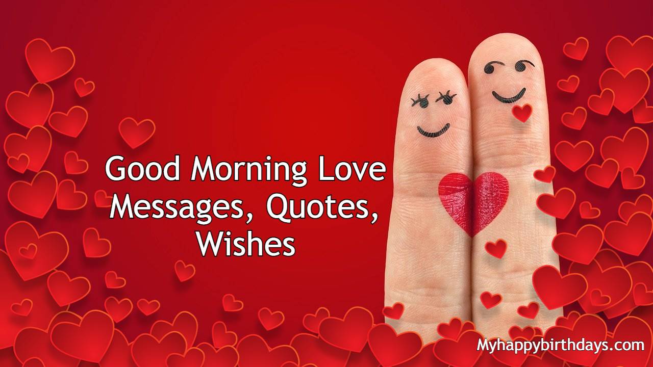 good morning love messages for him