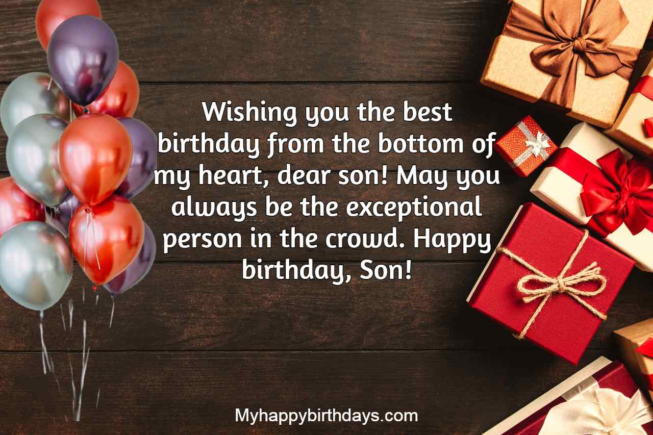 180 Heartfelt Birthday Wishes For Son From Father And Mother