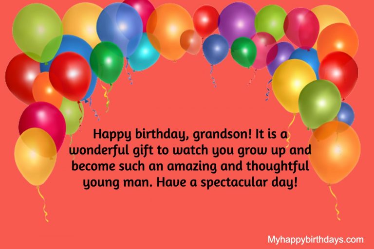 111 Heart Touching Happy Birthday Grandson Wishes, Messages